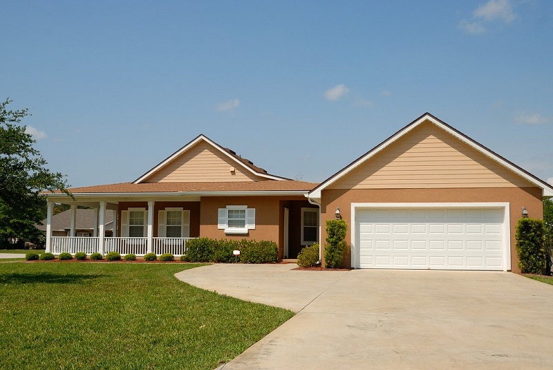 アメリカの一戸建て住宅