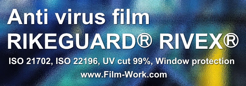 RIKEGUARD RIVEX/リケガード リベックス/窓ガラス用抗ウイルス・抗菌フィルム