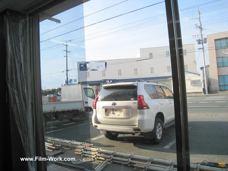 遮熱フィルムRSP35施工事例-静岡県浜松市南区