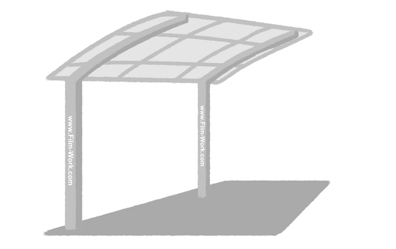 カーポート（2本柱片持ちタイプ）