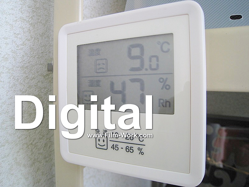 デジタル温度計、湿度計